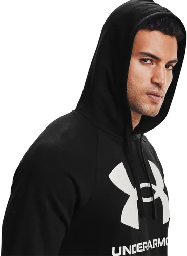 Miniatura 6 de Under Armour Rival - Sudadera con capucha para hombre, con logotipo grande Rival Fleece
