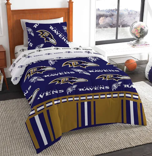 Miniatura 18 de Northwest NFL Unisex-Adult Rotary Bed in a Bag Set Rotatorio