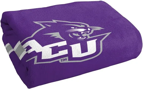 Miniatura 3 de LOGOVISION Manta Abilene Christian University, 30 x 60 pulgadas, logotipo primario CottonFront/PolyBackBeachTowel