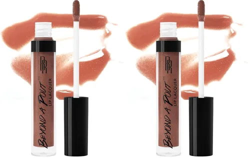 Miniatura 16 de Black Radiance Beyond A Pout Lip Lacquer Lip Gloss, Cajun Spice