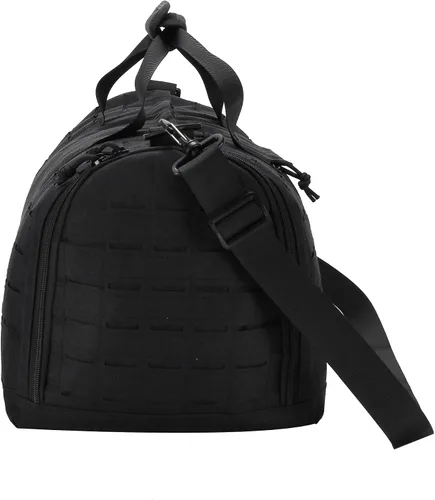 Miniatura 3 de SEYATULLH Bolsa de lona táctica militar para hombres y mujeres con compartimento para zapatos, bolsa de gimnasio, bolsa de fitness, bolsa