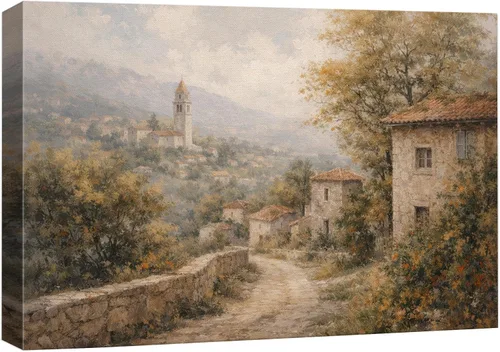 Miniatura 41 de wall26 Prado con álamos por Claude Monet - Arte moderno impresionista, arte en lienzo para el hogar, 12 x 18 pulgadas