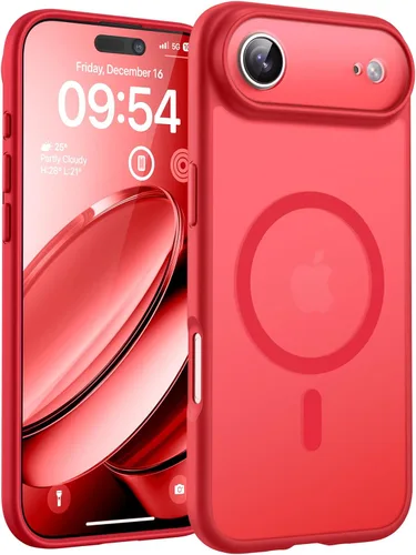 Miniatura 27 de TOCOL Funda magnética 3 en 1 para iPhone 14 Pro, mejorada [protección completa de cámara] con 2 protectores de pantalla, funda de grado militar Azul