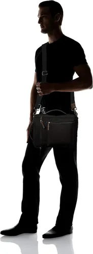 Miniatura 4 de Fossil Buckner - Mochila convertible y maletín para hombre Negro S