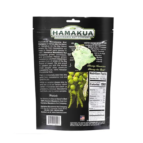 Miniatura 2 de Hamakua Macadamia Nuts – Coco glaseado dulce – Cultivado en Hawai saborizado seco tostado medio y macadamia entera – Nueces de macadamia grandes