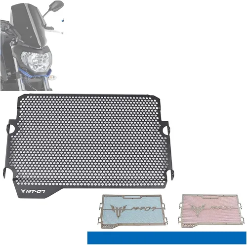 Miniatura 2 de Motorcycle Radiator Grille Guard Protection Grill Cover Compatible with MT-07 MT07 MT 07 2022-2014 2015 2016 2018 2019 2020 2021
