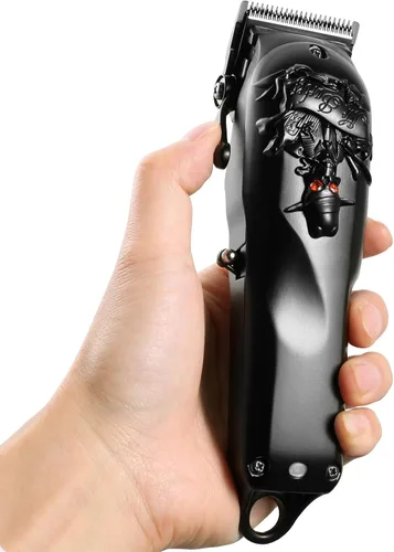 Miniatura 6 de Cortapelos para hombres profesionales, inalámbricas y con cable para cortar el cabello, cortapelos recargables para hombre, juego de corte de pelo