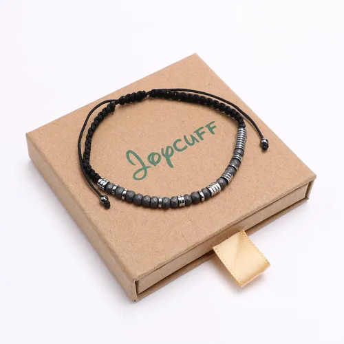 Miniatura 5 de JoycuFF Regalos inspiradores para niñas, pulseras con código morse para mujer, joyería única para hija, mamá, papá, hijo, regalo de amistad