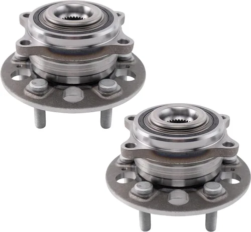 Miniatura 261 de TRQ Juego de 2 rodamientos de rueda delantera y conjunto de cubo 4WD compatible con Ford Ranger Mazda B4000 1998-2000