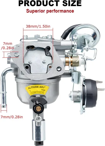 Miniatura 6 de 541-0765 Carburador para Onan 5500 7000 Grand Marquis Gold Generator HGJAA HGJAB HGJAC HGJAE HGJAF para piezas de carburador Onan 5500 5410765
