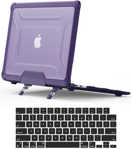 Miniatura 15 de DTangLsm Compatible con MacBook Pro de 13 pulgadas Funda M2 2024 2023 2022-2016 M1 A2338 A2289 A2251 A2159 A1989 A1706 A1708 - Carcasa rígida