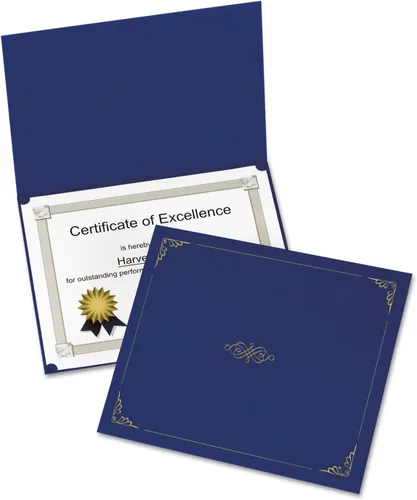 Miniatura 3 de Oxford Soportes para certificados Borgoña