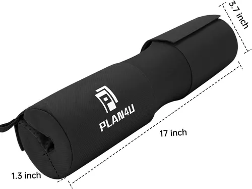 Miniatura 4 de Plan4U Almohadilla de barra para mujeres/hombres, almohadilla para sentadillas para peso muerto, prensa de banco, estocadas, soporte de hombro