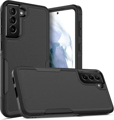Miniatura 8 de Funda para Samsung Galaxy S21 Plus: funda protectora de doble capa resistente para teléfono celular a prueba de golpes con protector de pantalla