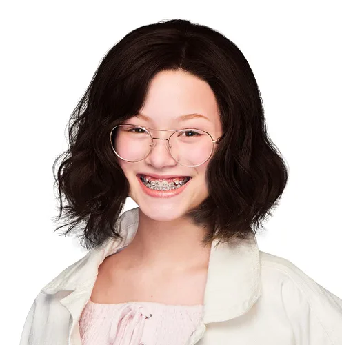 Miniatura 3 de Hairuwear Hairuwear - Peluca ondulada para niños, longitud al hombro, tamaño de gorra ultra pequeña, R12T, color marrón pecana