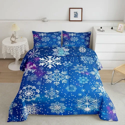 Miniatura 30 de Erosebridal Juego de edredón de robot tamaño Queen, juego de ropa de cama de decoración de robot espacial para dormitorio de niños y niños, juego