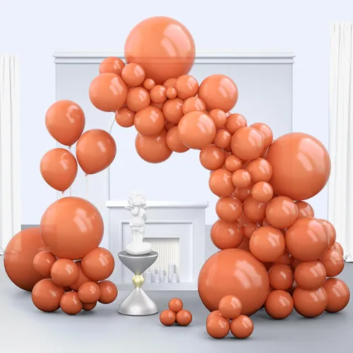 Miniatura 12 de Globos color beige, 150 unidades de diferentes tamaños, paquete de globos de 18 pulgadas, 12 pulgadas, 10 pulgadas, 5 pulgadas, color marfil crema