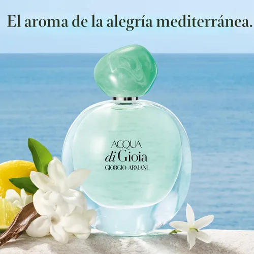 Miniatura 3 de Armani Beauty – Acqua di Gioia – Eau de Parfum – Fragancia floral afrutada para mujer – Limón Primofiore, jazmín acuático, notas de madera de cedro