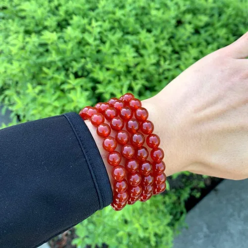 Miniatura 3 de Adabele 1pc Natural Stretch Gemstone Bracelet 8mm (0.31") Bead 7" to 8.5 inch Healing Crystal Energy Quartz Chakras Jewelry Women Men Girl Birthday