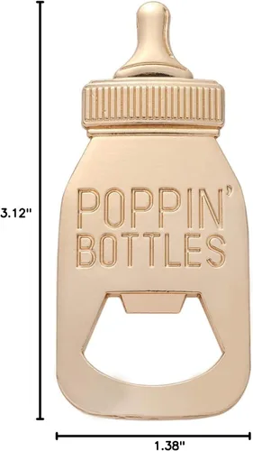 Miniatura 9 de 16 piezas de abrebotellas, revelación de género, recuerdo de fiesta para invitados, niños o niñas, decoración de fiesta de revelación de género