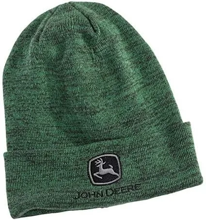 Miniatura 2 de John Deere Gorro de punto jaspeado verde oscuro - LP76076, Verde