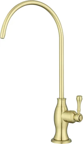 Miniatura 15 de Delle Rosa Grifo de agua potable de oro cepillado, grifo de filtración de agua comercial para sistema de filtro de agua debajo del fregadero, grifos