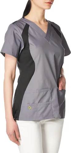 Miniatura 2 de WonderWink Origins Lima Scrub Top para mujer