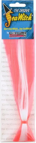 Miniatura 104 de C&H Lures Señuelos de Pesca Sea Witch - Originales Desde 1959, Faldas de Nylon Revelan Cabeza con Peso, 15 Colores, 8 Pesos de Cabeza, Señuelo
