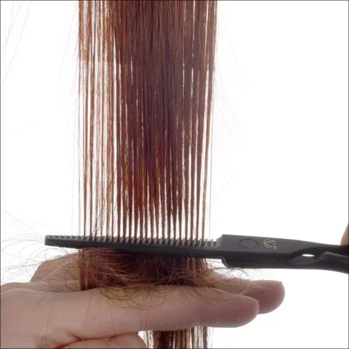 Miniatura 2 de Tijeras patentadas de alta calidad para cortar el cabello y tijeras de adelgazamiento – Kit profesional de tijeras de peluquería para mujeres