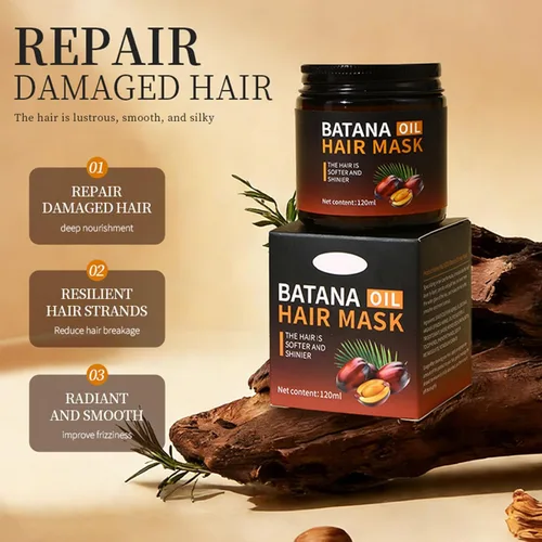 Miniatura 2 de Batana Oil for Hair Growth,Pure & Natural Batana Paste,Deep Conditioning Hair Mask to Strengthen Hair,Frizz Control,Silky Smooth Thick Hair,Hair
