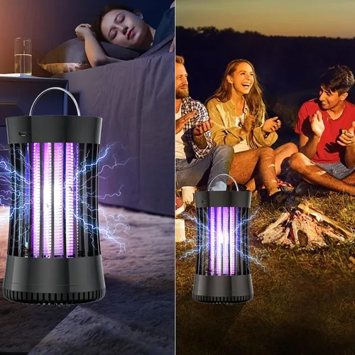 Miniatura 5 de AICase Lámpara Matamosquitos Recargable Electrónica USB Portátil/Matamosquitos Eléctrico para Viajes de Verano, Campamento al Aire Libre, Patio