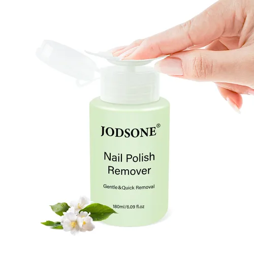 Miniatura 10 de JODSONE Juego de 3 piezas de 10 ml de capa superior y base de esmalte de uñas con removedor de gel; removedor de uñas de gel para remoción rápida