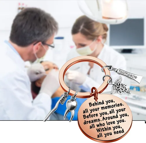 Miniatura 4 de Feelmem - Llavero con texto en inglés "Future Dentist Gift
