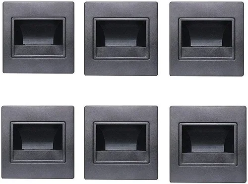 Miniatura 5 de paquete de 6 lámparas de esquina LED de 85-265 vatios, luces LED empotradas para escalera, corredores, paredes, guardarropas, recámara y más