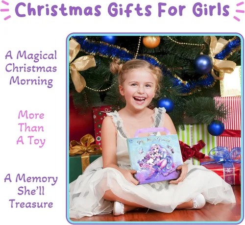 Miniatura 12 de Kit para hacer pulseras con abalorios y juguete de unicornio/sirena para niñas: ideal para manualidades para niñas de 8 a 12 años que inspiran