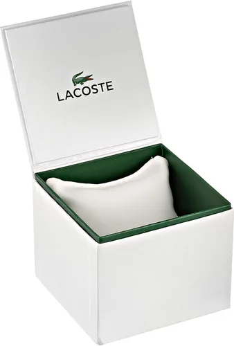 Miniatura 7 de Lacoste L.12.12de los hombres correa de silicona de negro reloj 2010766