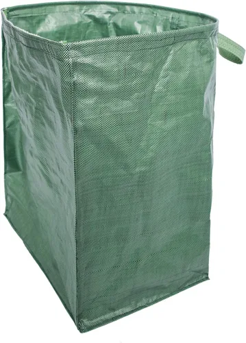 Bolsa de basura de hojas de césped para jardín, contenedor grande para limpieza, basura de jardinería, bolsas de almacenamiento de basura