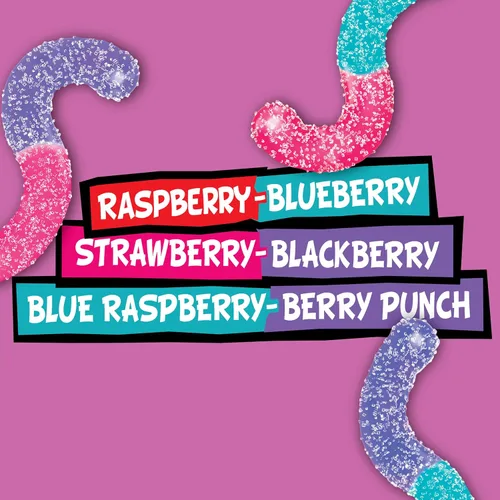 Miniatura 2 de Trolli - Sour Brite Crawlers, sabor Very Berry, 5 onzas.