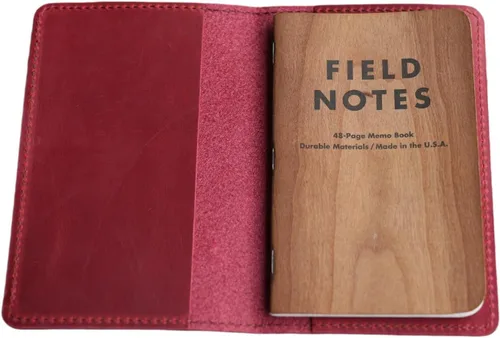 Miniatura 5 de JJNUSA Moleskine Cahier - Funda de piel envejecida para cuaderno de chequera, tamaño de bolsillo, 3.5 x 5.5 pulgadas, bloc de notas recargable
