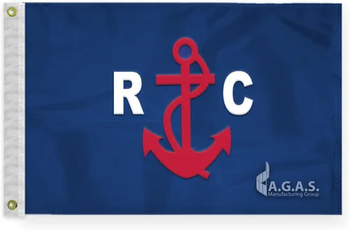 Miniatura 7 de AGAS - Bandera de yate del Comité de Carreras – 12 x 18 pulgadas – Nylon 200D impreso – Bordes cosidos – Ojales de latón – Bandera de barco