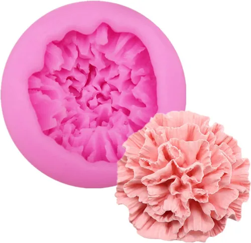 Miniatura 8 de Molde de Silicona para Fondant de Flores Rosas 3D Molde de Chocolate Dulces Pastel Decoración Molde Jabón Molde Vela Molde Resina Arcilla Horneado