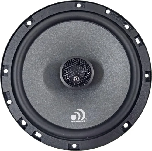 Miniatura 2 de Massive Audio FC6X Altavoces coaxiales de 2 vías de 6.5 pulgadas - 100 W RMS / pico de 200 W, 4 ohmios - Actualización de audio para automóvil