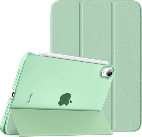Miniatura 23 de MoKo Funda para iPad mini 7 (A17 Pro) Generación 2024, Funda para iPad mini 6 2021, Funda Protectora Delgada y Ligera de 8.3 Pulgadas con Carcasa