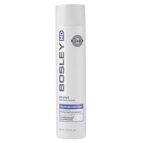 BosRevive - Acondicionador voluminizador para un cabello notablemente adelgazante, sin tratamiento de color, palma enana americana con bloqueo de