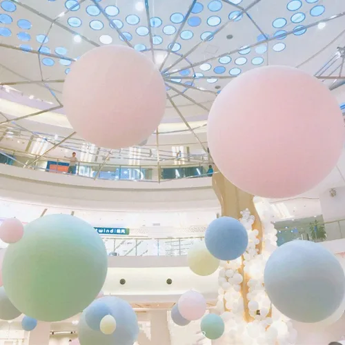 Miniatura 7 de Globos redondos gigantes de 24 pulgadas, paquete de 10 globos de látex negro para sesiones de fotos, bodas, baby shower, decoraciones de fiesta