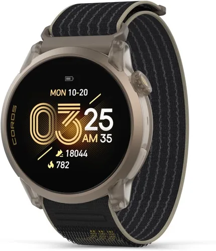 Miniatura 12 de COROS Reloj GPS deportivo ultraligero PACE 4 (silicona de cristal negro)