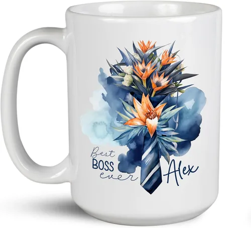 Miniatura 12 de Taza de café personalizada para fotógrafo, cámara con flores de gerbera, taza de té personalizada con nombre, regalo para amantes de la fotografía