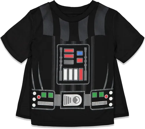 Miniatura 3 de Disney Star Wars Darth Vader - Conjunto de camiseta y pantalones cortos con capa