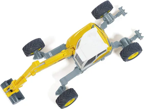 Miniatura 2 de siku 3548, Menzi Muck Walking Excavator, 1:50, Metal/Plástico, Amarillo, Chasis Ajustable