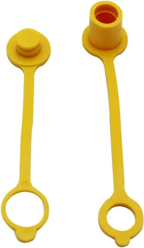 Miniatura 6 de MENSI Propano/gas natural LP de desconexión rápida conectar tapa de polvo de 3/8 pulgadas utilizado para propano adaptador rápido conectar no 9.52 mm